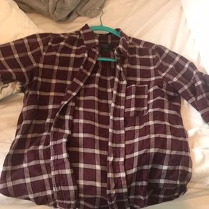 Abercrombie and Fitch flannel